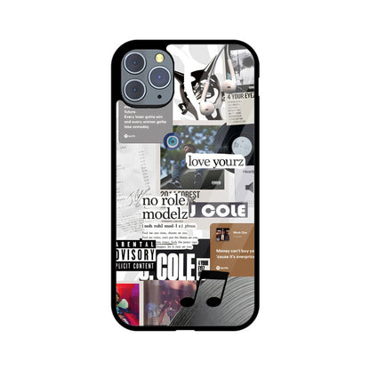 J Cole Glass Cover