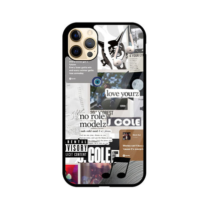 J Cole Glass Cover