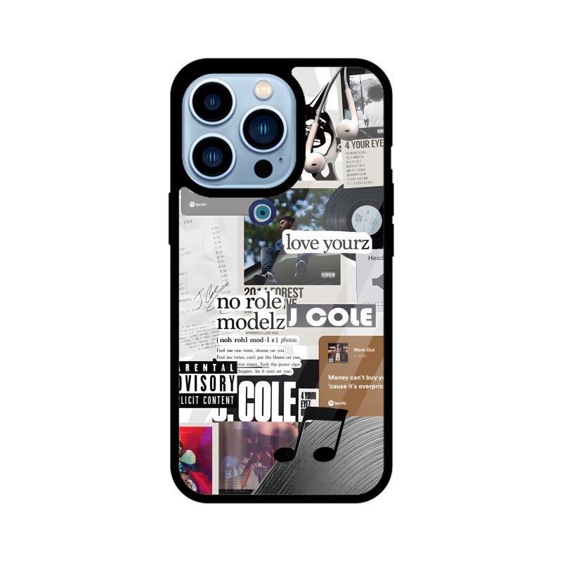 J Cole Glass Cover
