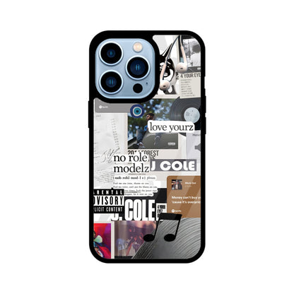 J Cole Glass Cover