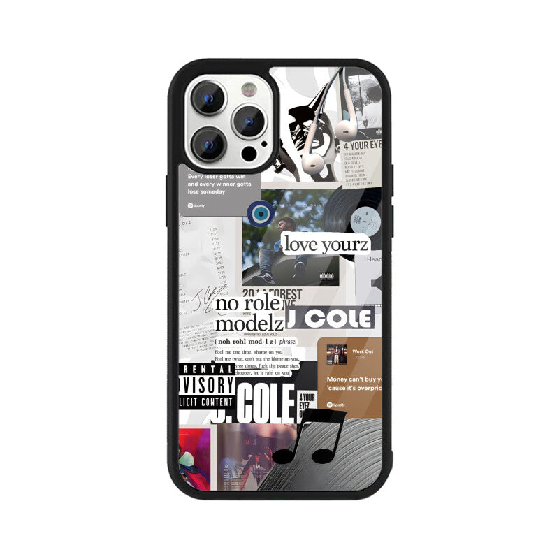 J Cole Glass Cover