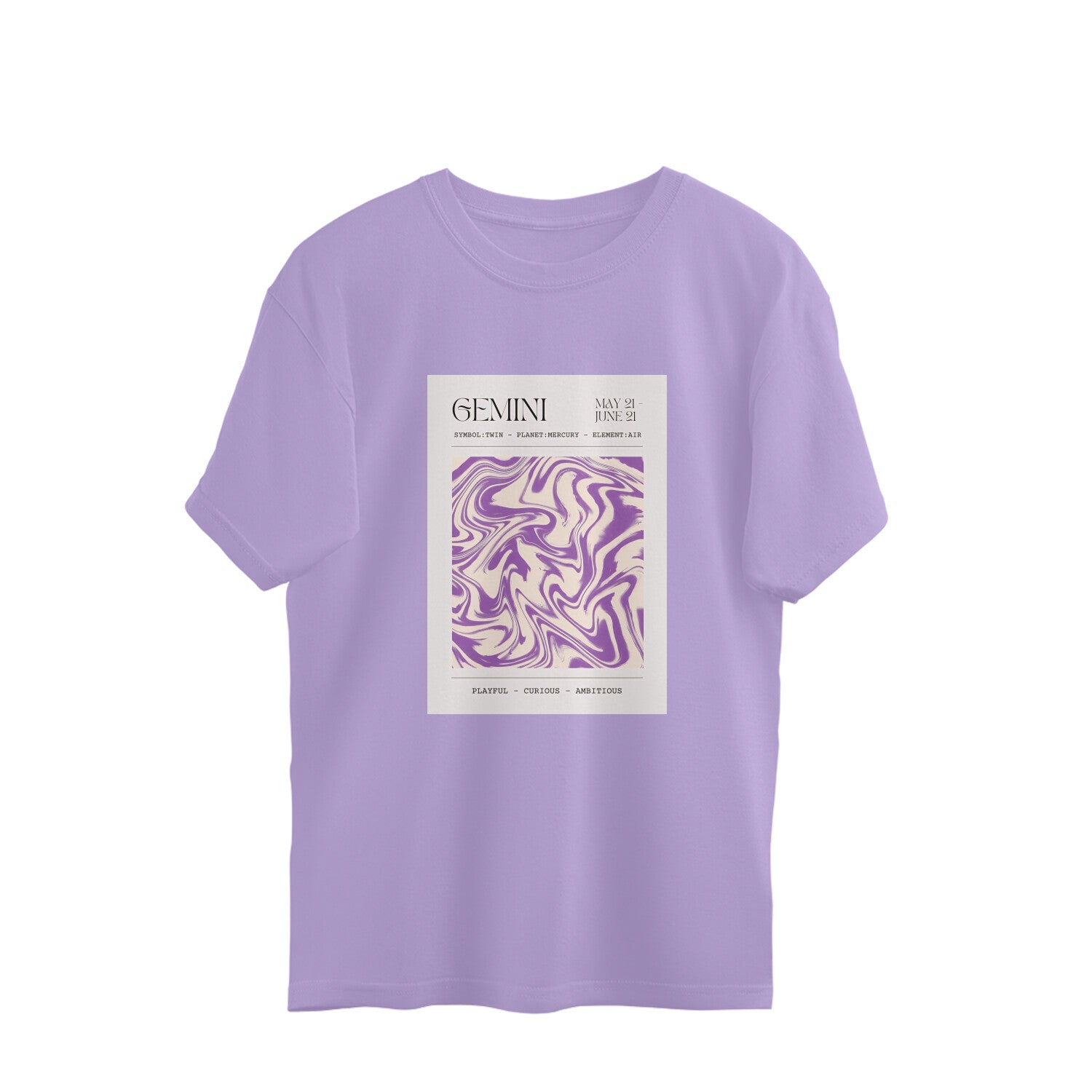 Gemini Oversized Fit Tee