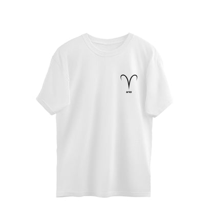 Aries Zodiac Oversized Fit Tee