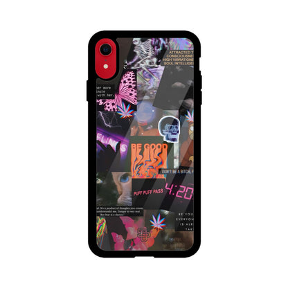 Aesthetic Collage iPhone Glass Cover