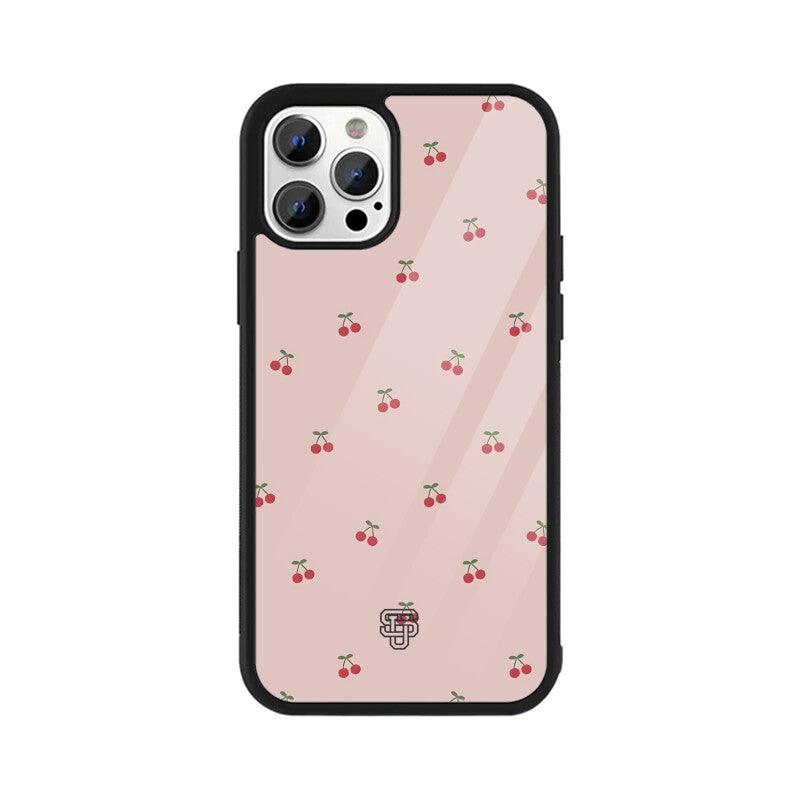 Cherry iPhone Glass Cover