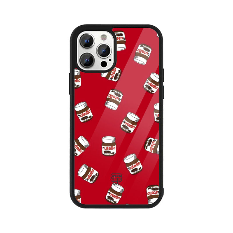 Nutella Red iPhone Glass Cover