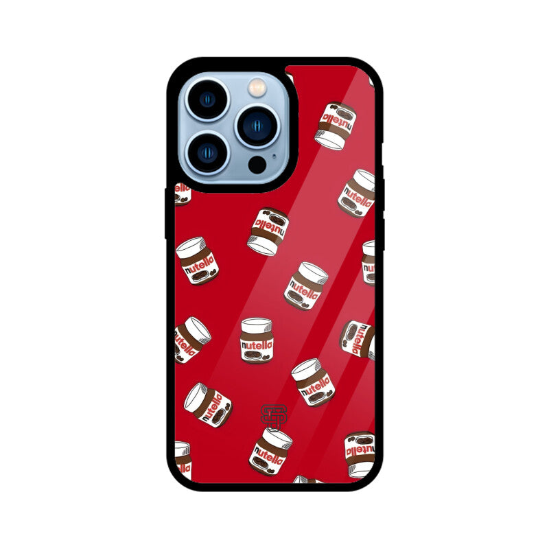 Nutella Red iPhone Glass Cover