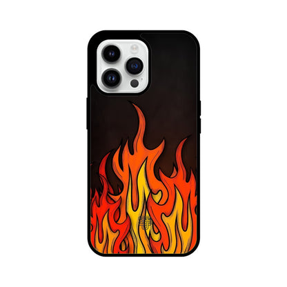 Flames iPhone Glass Cover