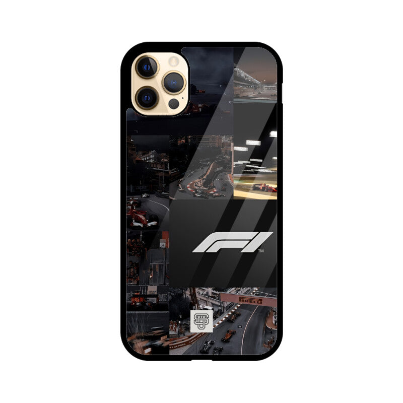 F1 Racing iPhone Glass Cover Urban Street F1 Racing iPhone Glass Cover Urban Street