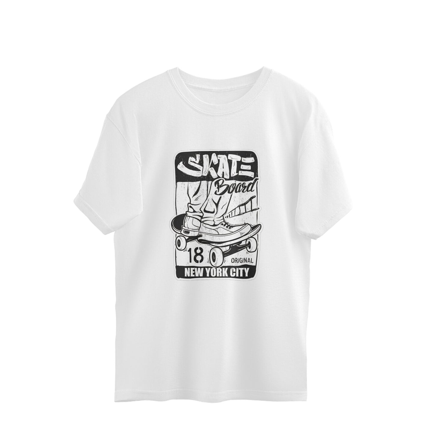 Skaters Life Oversized Fit Tee
