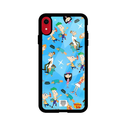 Phineas & Ferb iPhone Glass Cover