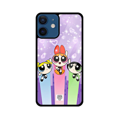 Power Puff Girls iPhone Glass Cover