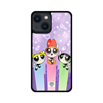 Power Puff Girls iPhone Glass Cover