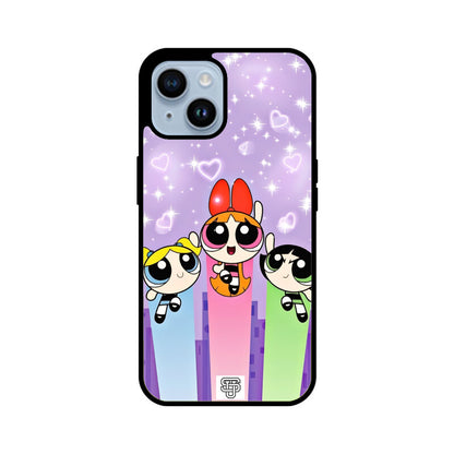 Power Puff Girls iPhone Glass Cover