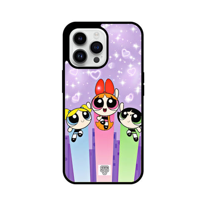 Power Puff Girls iPhone Glass Cover