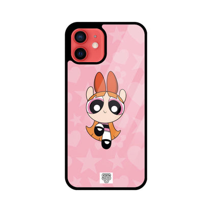 Power Puff Girl iPhone Glass Cover