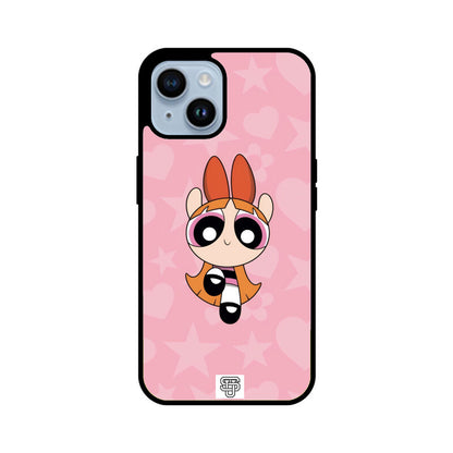 Power Puff Girl iPhone Glass Cover