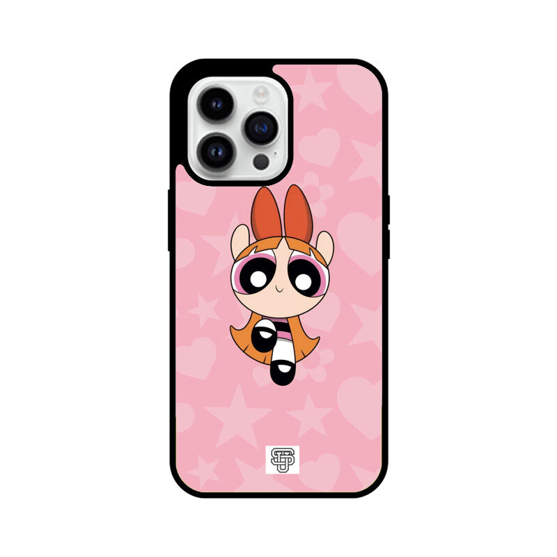 Power Puff Girl iPhone Glass Cover