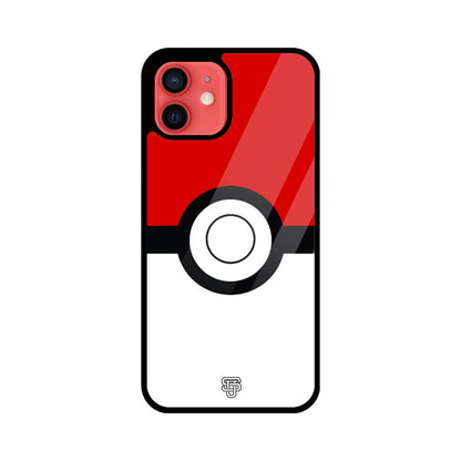 Pokemon Ball iPhone Glass Cover