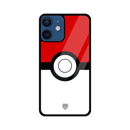 Pokemon Ball iPhone Glass Cover