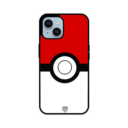 Pokemon Ball iPhone Glass Cover