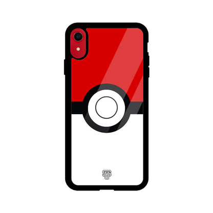 Pokemon Ball iPhone Glass Cover