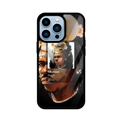 fuckumean iPhone Glass Cover