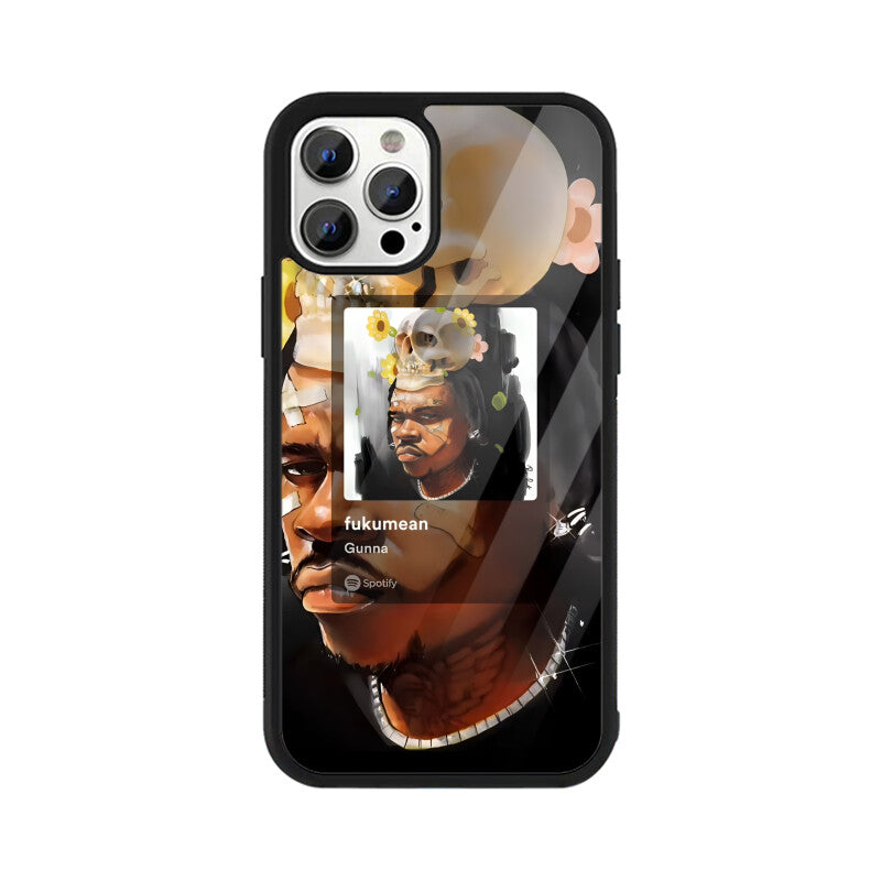 fuckumean iPhone Glass Cover