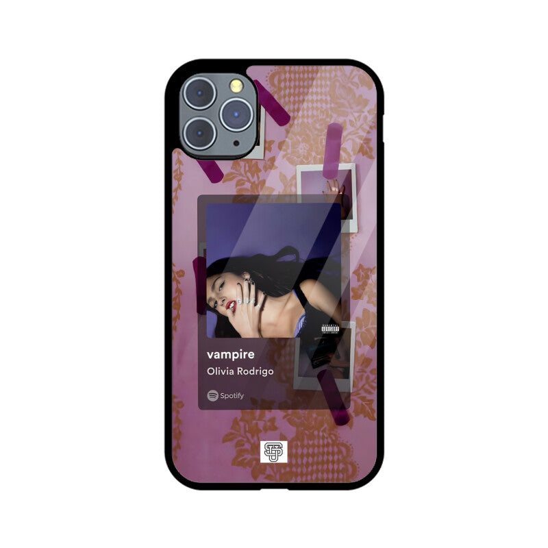 Vampire Olivia iPhone Glass Cover