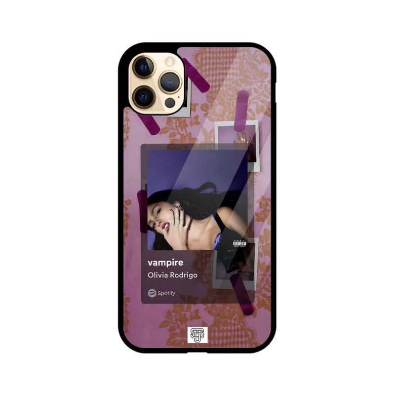 Vampire Olivia iPhone Glass Cover