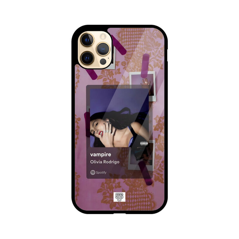 Vampire Olivia iPhone Glass Cover