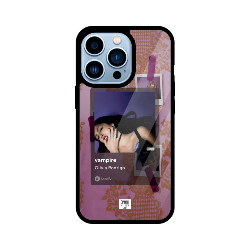 Vampire Olivia iPhone Glass Cover