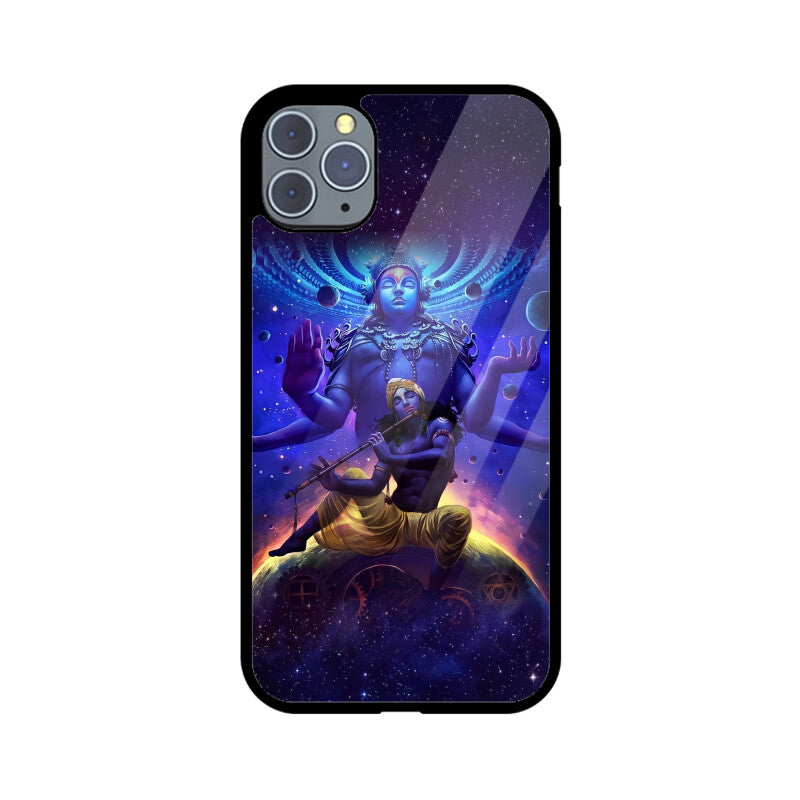 Lord Vishnu iPhone Glass Case