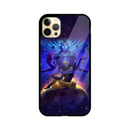 Lord Vishnu iPhone Glass Case