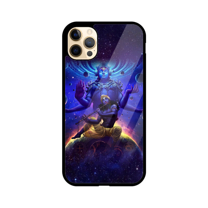 Lord Vishnu iPhone Glass Case