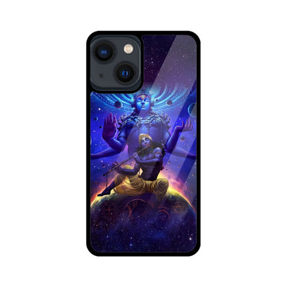 Lord Vishnu iPhone Glass Case