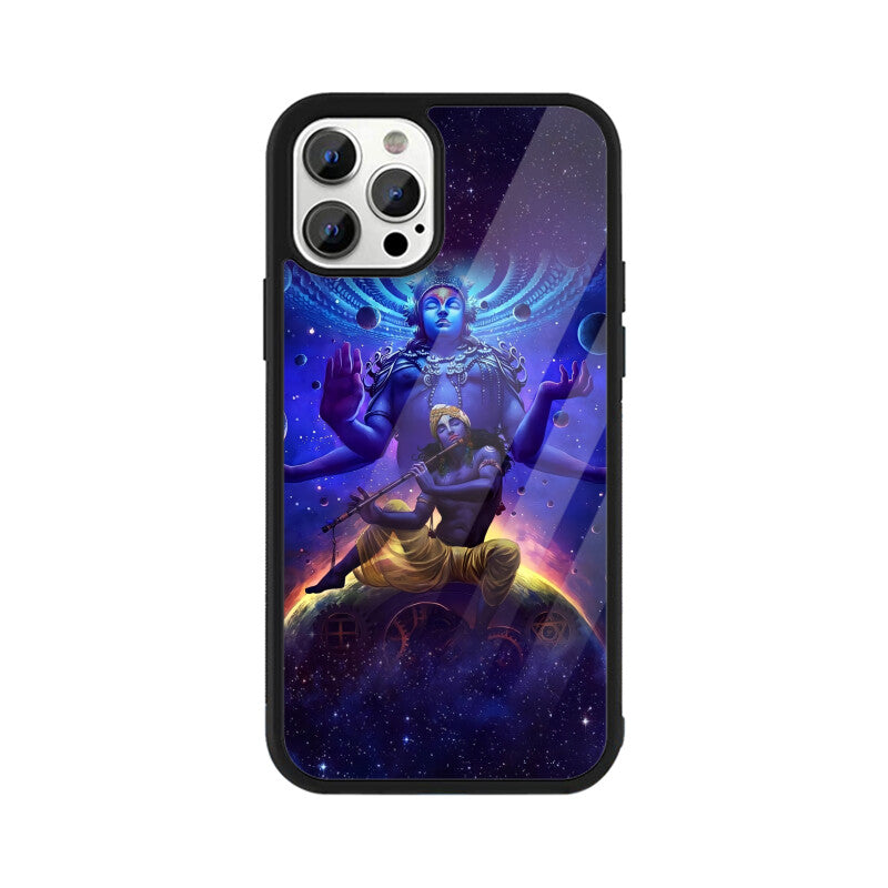 Lord Vishnu iPhone Glass Case