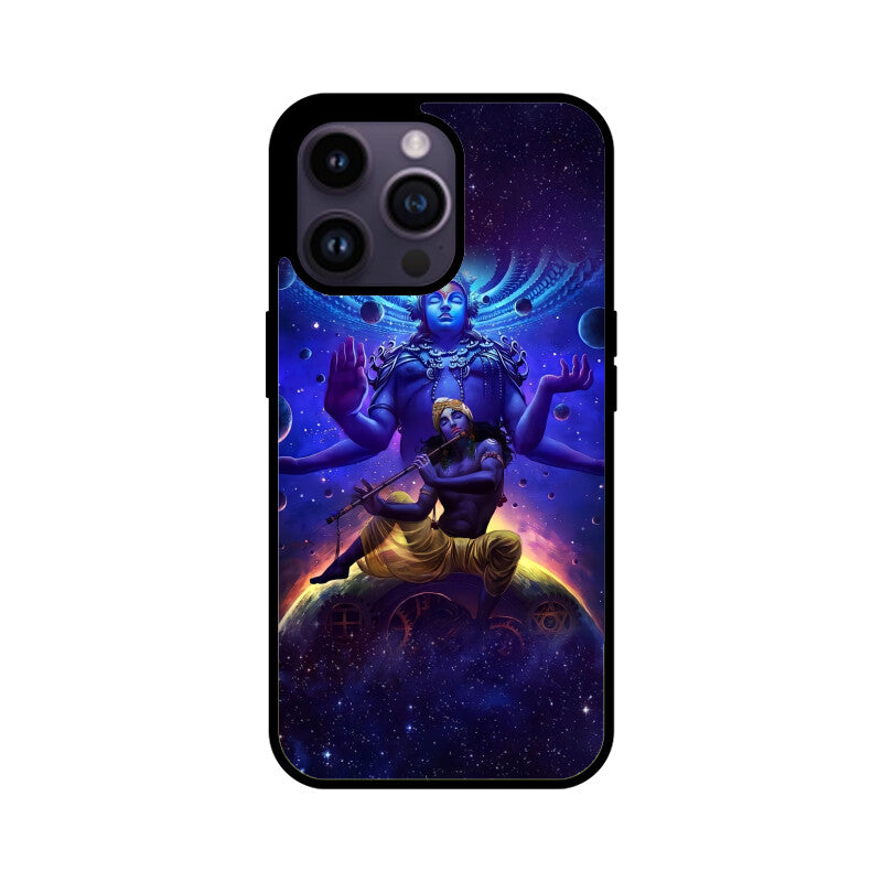 Lord Vishnu iPhone Glass Case