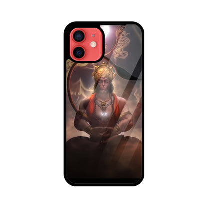 Lord Hanuman iPhone Glass Case