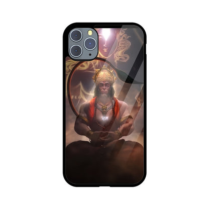 Lord Hanuman iPhone Glass Case