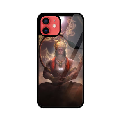 Lord Hanuman iPhone Glass Case