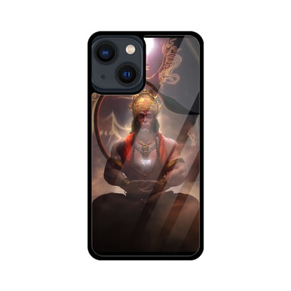 Lord Hanuman iPhone Glass Case