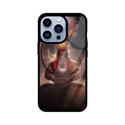 Lord Hanuman iPhone Glass Case