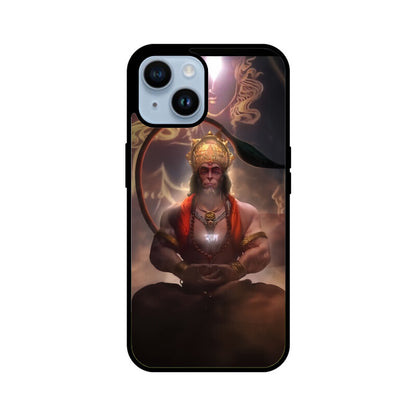 Lord Hanuman iPhone Glass Case