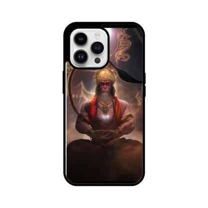 Lord Hanuman iPhone Glass Case