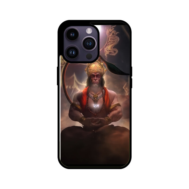 Lord Hanuman iPhone Glass Case
