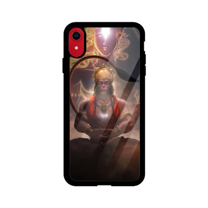 Lord Hanuman iPhone Glass Case