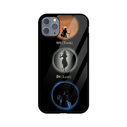 Satya Prem Moksh iPhone Glass Case