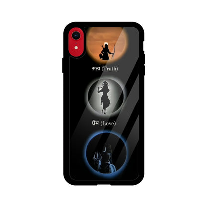 Satya Prem Moksh iPhone Glass Case