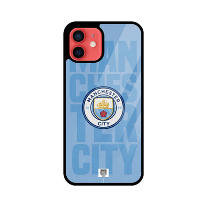 Man City iPhone Glass Case